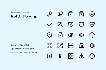 UI Icon Set - Security