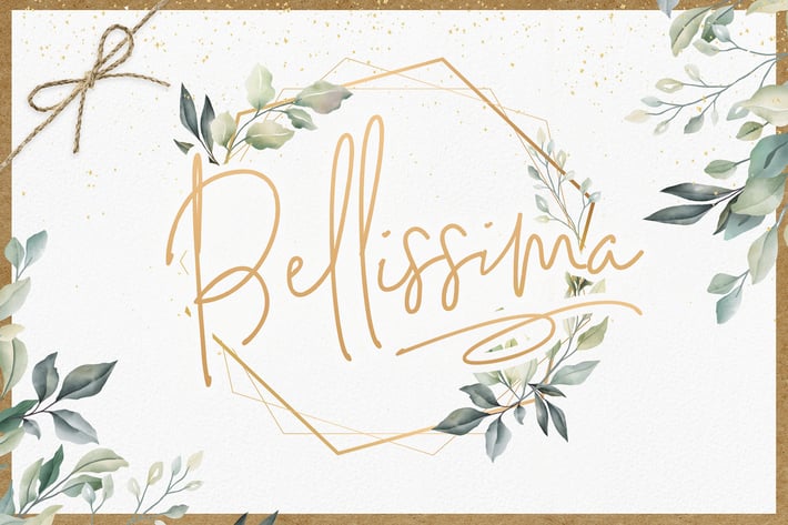 Bellissima Signature Script Font