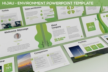 Hijau - Environment Powerpoint Template