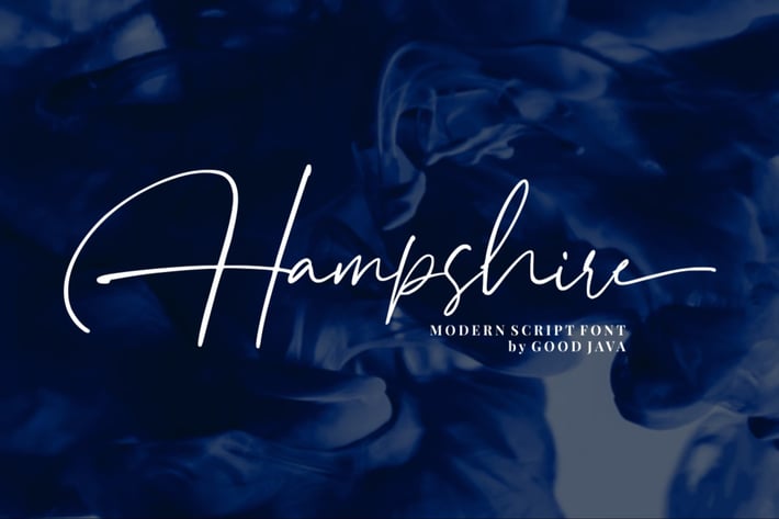 Hampshire - Modern Script