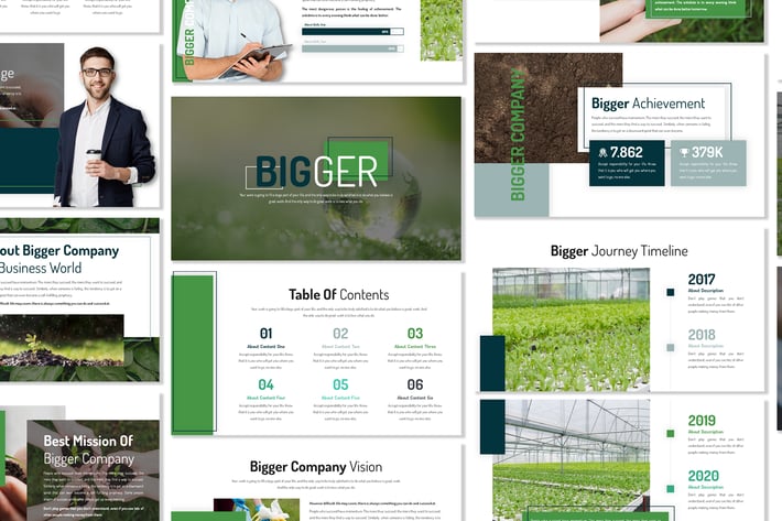 Bigger - Business Template Prensentation