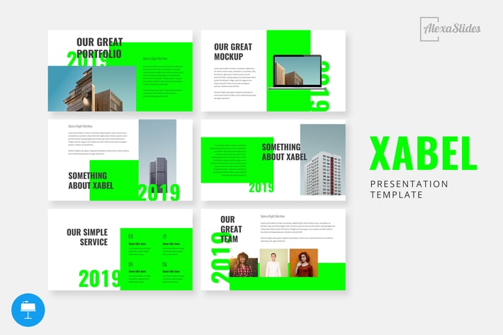 Xabel - Keynote Presentation Template