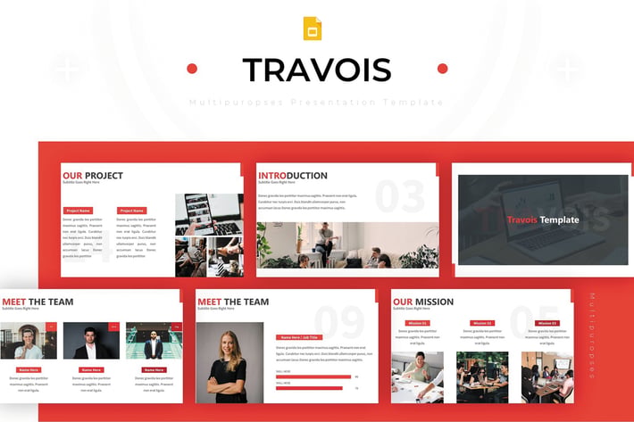 Travois - Google Slides Template