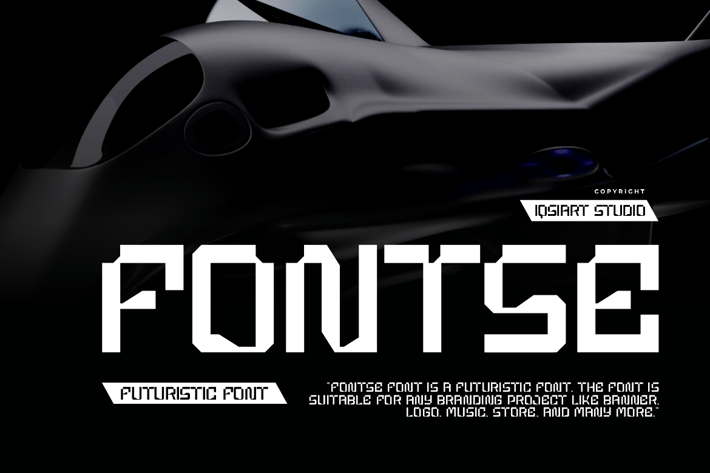 Fontse - Futuristic Font