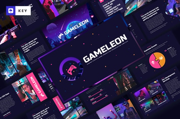 Gameleon - Gaming Studio Keynote Template