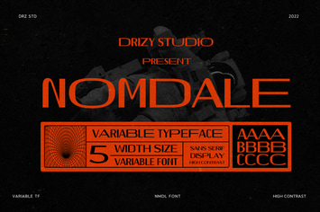 Nomdale - Sans Serif Variable Font
