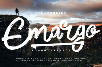 Emargo - Rough Typeface