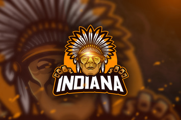 Indiana - Mascot & Esport Logo