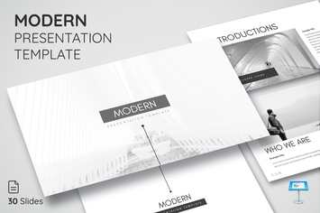 Modern - Keynote Presentation Template