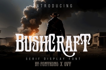 Bushcraft - A Serif Display Font