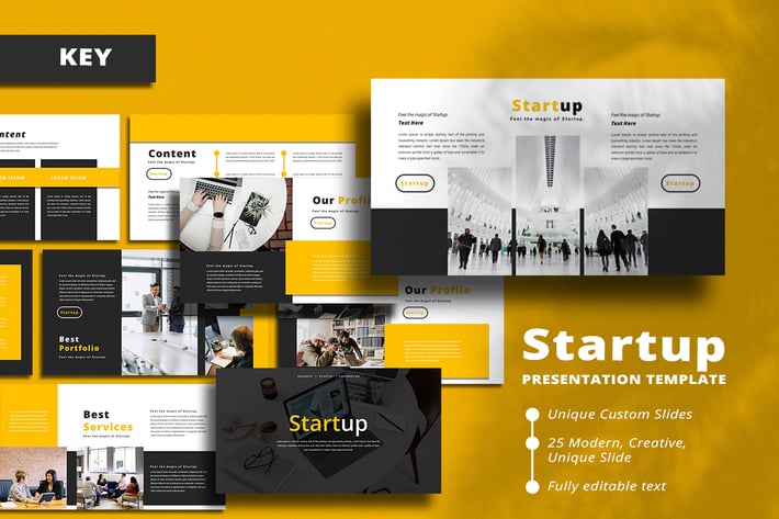 Startup - Keynote Template