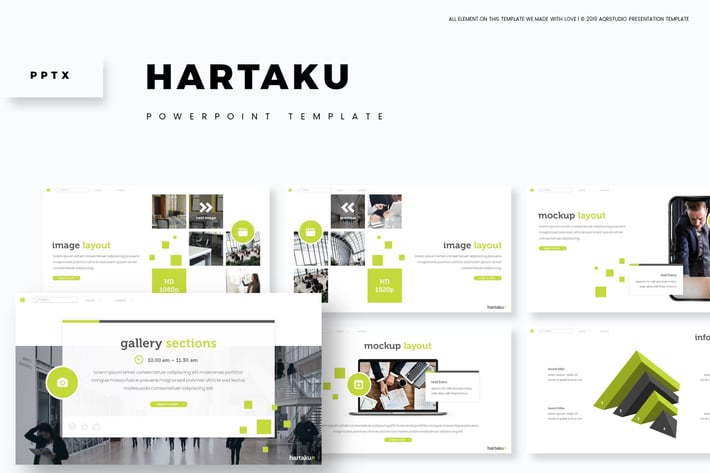 Hartaku - Powerpoint Template