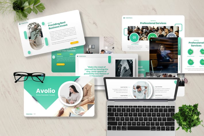 Avolio - Finance Keynote Template