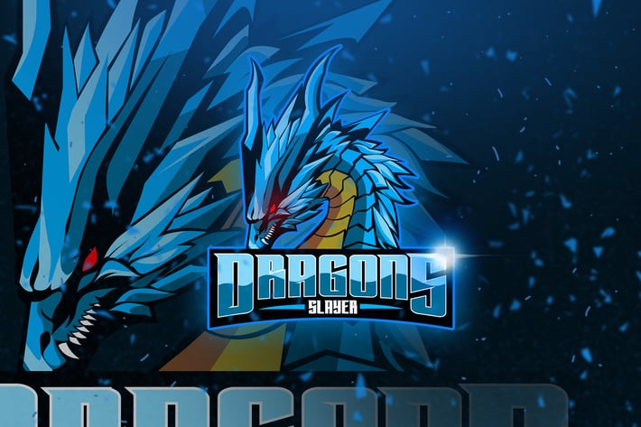 Dragons - Mascot & Esport Logo
