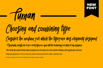 Tuman Font