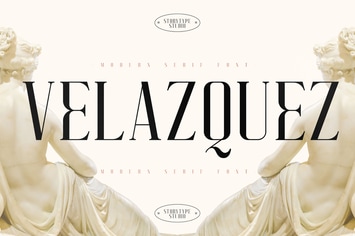 Velazquez Modern Serif Font