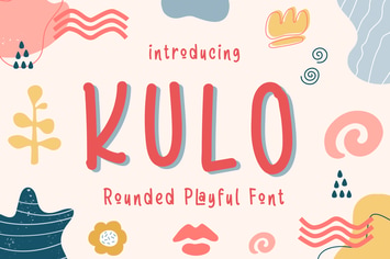 Kulo - Rounded Playful Font