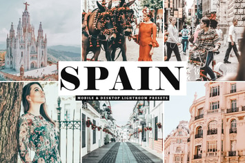 Spain Mobile & Desktop Lightroom Presets