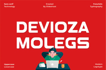 Davioza Molegs || Modern Sans Serif Font