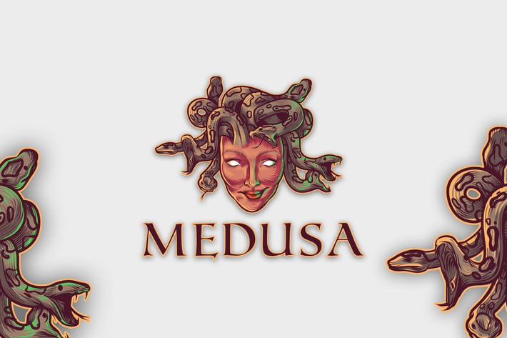 Medusa Mascot Logo