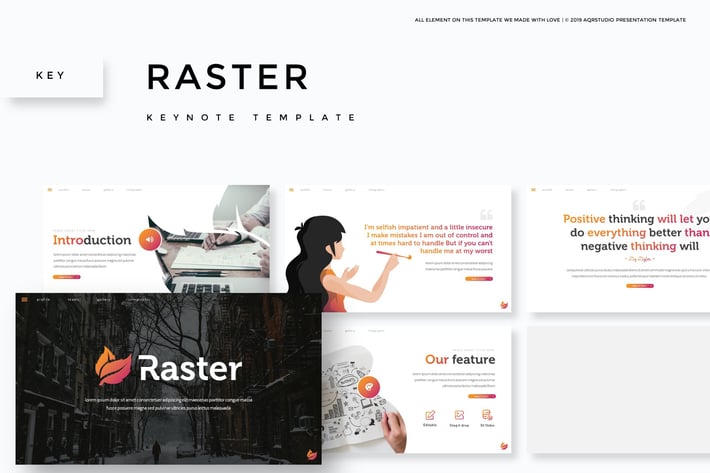 Raster - Keynote Template