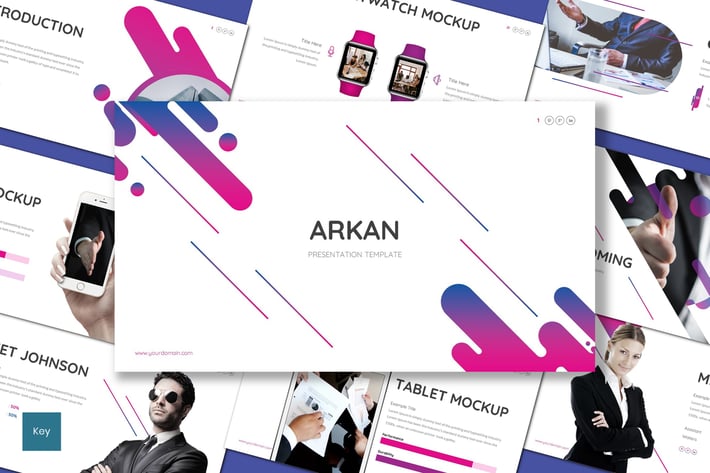 Arkan - Business Keynote Template