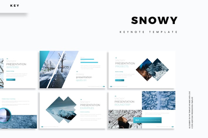 Snowy - Keynote Template