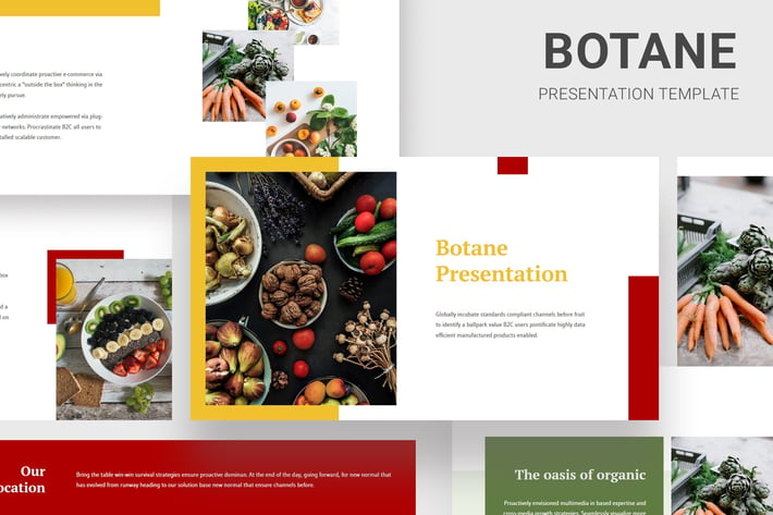 Botane - Organic Foods Powerpoint