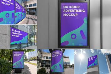 Outdoor Advertising Mockups Vol. 3