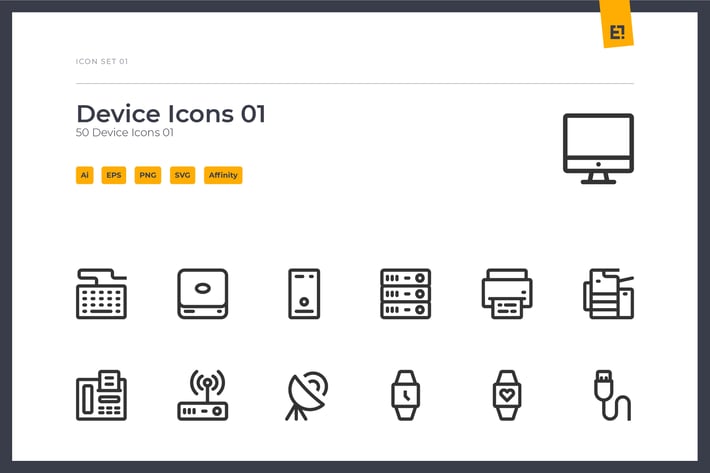 Icono - Device Icon Set 01