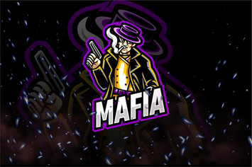 Mafia E-Sport and Sport Logo Template