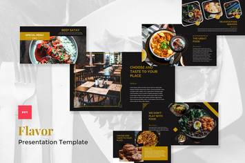 Catering & Food PowerPoint Template