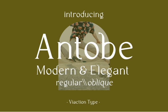 Antobe - Modern Serif