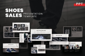 Shoes - Sales Powerpoint Template