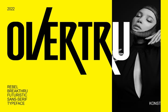Overtru - Experimental Sans Serif Fonts