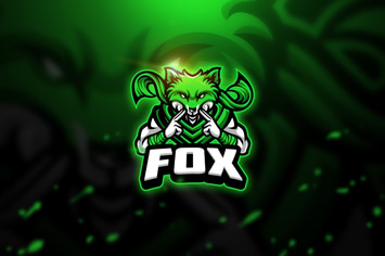Fox 3 - Mascot & Esport Logo