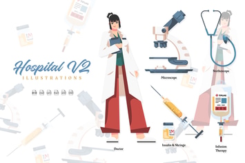 Hospital V2 - Illustrations