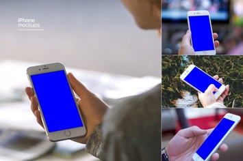 White iPhone Mockup