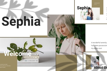 Sephia – Clean PowerPoint Template