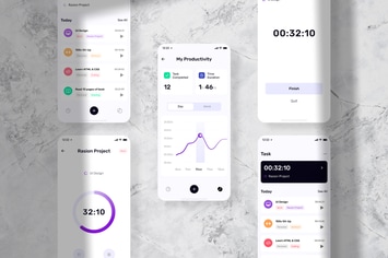 Application Screen Presentation Mockup