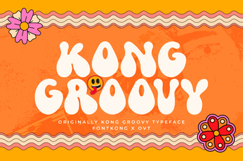 Kong Groovy - Original Typeface