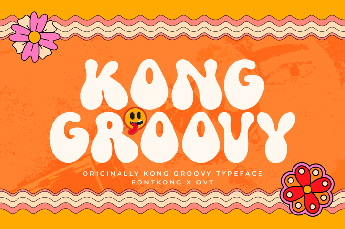 Kong Groovy - Original Typeface