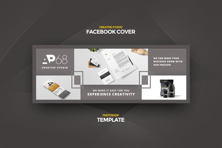 Creative Studio Facebook Cover template