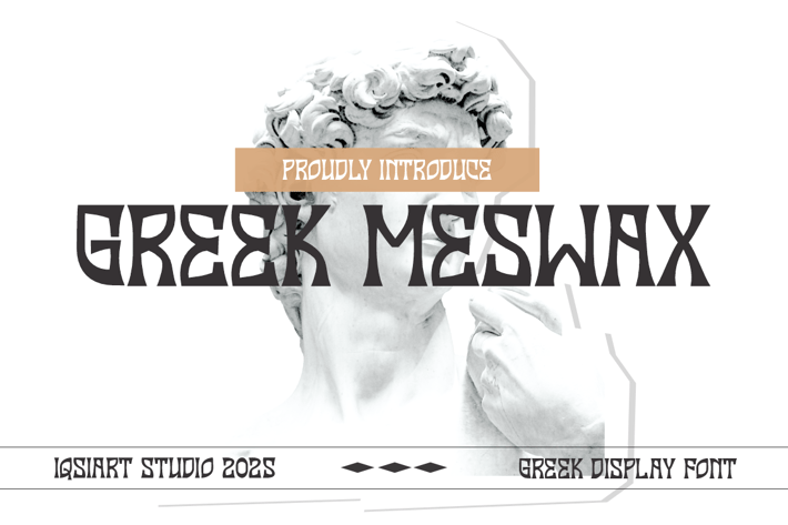 Greek Meswax Font