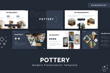 Pottery - Powerpoint Template