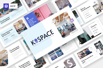 KOSPACE - Coworking & Office Keynote Template