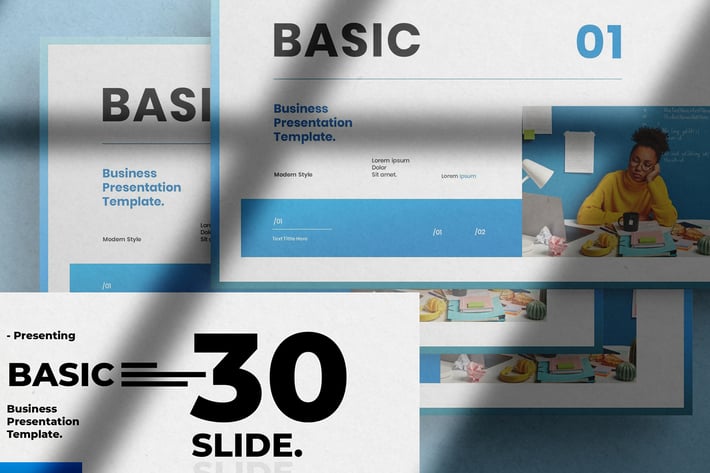 Basic - Business Presentation PowerPoint Template