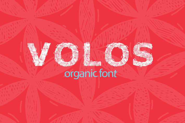 VOLOS organic font