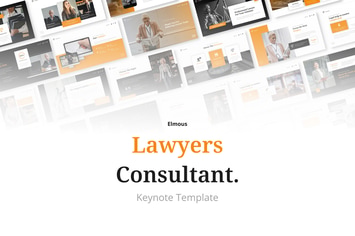 Lawyer's Consultant Keynote Presentation Template