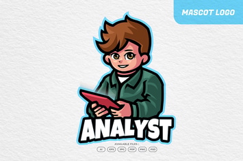 Vehicle Analyst Kid Logo